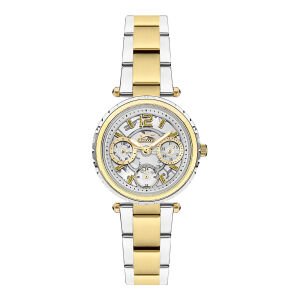 Slazenger Kadın 32 mm Çelik Kasa Altın & Gümüş Kol Saati SL.09.2286.4.05 Takvimli