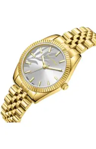 Lee Cooper LC08102.130 Kadın Kol Saati | Altın Renkli Kasa & Çelik Kordon