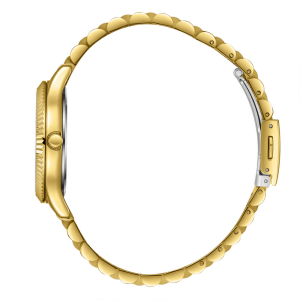 Lee Cooper LC08079.120 Kadın Kol Saati – Altın Renk, Taş Detaylı, Çelik Kasa