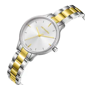 Lee Cooper LC08080.230 İki Renkli Çelik Kadın Kol Saati