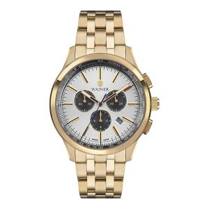 Wainer WA.12320-A Erkek Kol Saati | 44 mm Çelik, Quartz, Kronograf