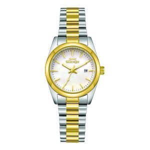 Slazenger SL.09.2473.3.05 Kadın Kol Saati | İki Renkli Çelik Şıklık ve İnci Kadran Zarafeti