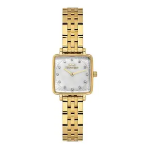 Slazenger SL.09.2507.3.02 Kadın Kol Saati | Taş Detaylı Altın Şıklığı