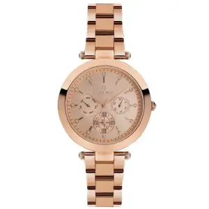 Essence ES6632FE.410 Kadın Kol Saati | 34 mm Rose Gold Çelik Kasa ve Kordon